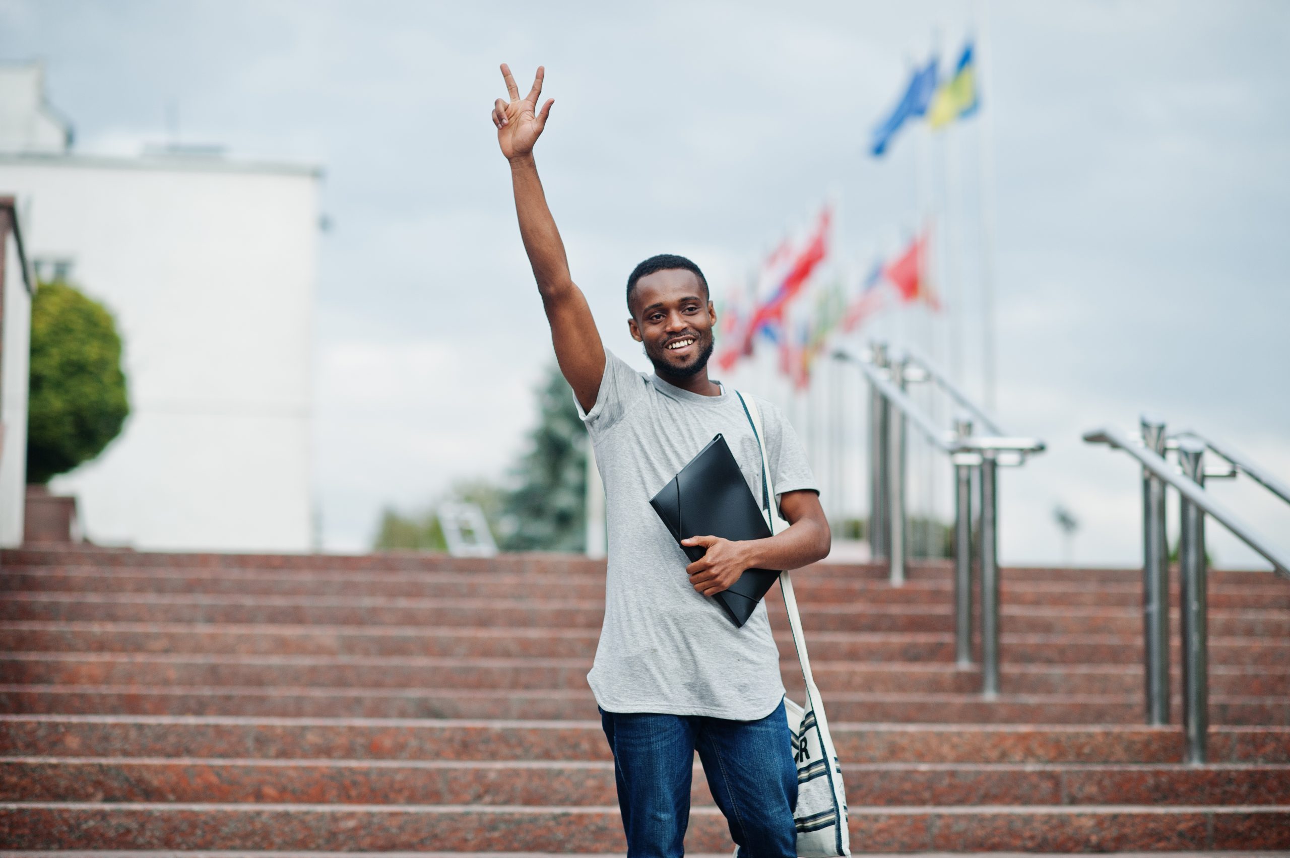 international-african-male-student